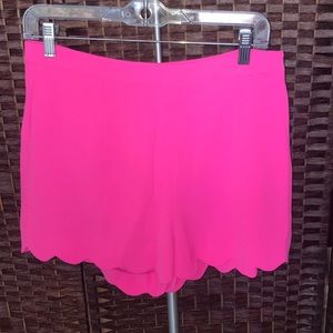Hot pink shorts size L New With Tags
